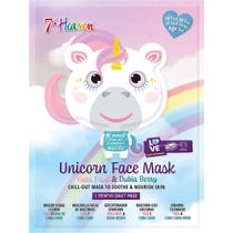 7th Heaven Unicorn Print Fabric Face Mask for Adults/Children 8 Years+-1
