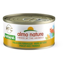 Almo Nature HFC Natural Chicken and Cheese Wet Food for Adult Cats 70g Can-1