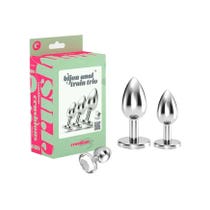 Crushous Bijou Anal Train Trio Ensemble de plugs anaux-1