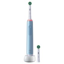 Oral-B Pro Series 3 Cepillo De Dientes Eléctrico Recargable Azul + 2 Cabezales-0