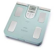 Pèse-personne Omron avec moniteur de composition corporelle BF511 couleur turquoise-1