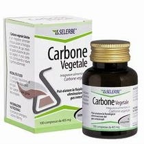 VEGETABLE CHARCOAL 40 TABLETS