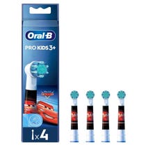 Oral-B Cabezales de Recambio Pro Kids Con Cars o Princesas Disney 4 Piezas-6