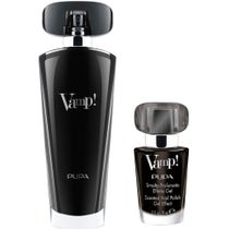 Pupa Kit Vamp Black Eau De Parfum 50 ml + Perfumed Nail Polish Effect Gel 9ml-1