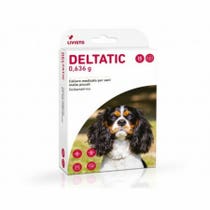 Deltatic Collare Medicato Per Cani Di Taglia Molto Piccola 2 Pezzi-1