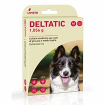 Deltatic Collare Medicato Per Cani Di Taglia Medio/Piccola 2 Pezzi-1