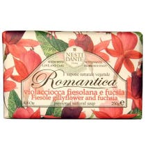 Nesti Dante Romantica Savon Végétal Fiesolana Giroflée et Fuchsia 250g-1