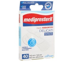 Medipresteril Delicate Patches Assorted 4 Sizes 40 Pieces-1