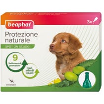 Beaphar Natural Protection Spot On Pesticide Puppy 3 Pipettes Of 1ml-1