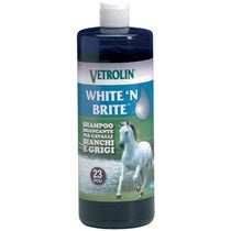 Vetrolin White'n Brite Shampoing Équin Blanc Et Gris 946ml-1