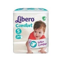 Libero Comfort 5 Couche Bébé Taille 10-14kg 24 Pièces-1