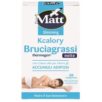 Matt Minceur Kcalory Thermogen Nuit Brûleur de Graisse 30 Comprimés-2