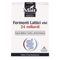 Matt Benessere Ferments Lactiques 10 Gélules-1