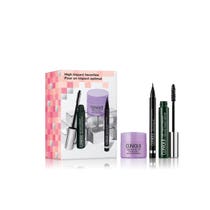 Clinique High Impact Mascara + Eyeliner + Make-up Removing Balm 15ml-1