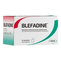 Blefadine Toallitas Desechables Limpieza Periocular 14 Piezas-1