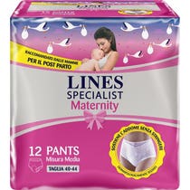 Lines Specialist Maternity Mutandine Post Parto Taglia M 12 Pants-2