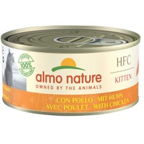Almo Nature HFC Kitten Wet Food With Chicken For Adult Cats Tin 150g-1