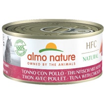 Almo Nature HFC Natural Tuna with Chicken Wet Food for Adult Cats 150g Can-1