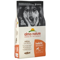 Almo Nature Holistic Maintenance Salmon Kibble for Adult Dogs Large Size 12kg bag-1