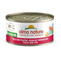 Almo Nature HFC Natural Wet Chicken With Liver For Adult Cats Tin 70g-1
