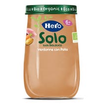 Hero Solo Nourriture pour bébé aux légumes et poulet 190 g 6 mois+-2
