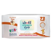 Idrofil Lingettes Bébé Argan 72 Pièces-2