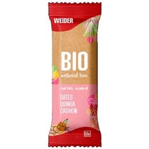 Barre Weider Bio Natural Quinoa et Noix de Cajou 50g-1