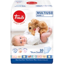 Trudi Baby Care Serviettes multi-usages 60x60cm 10 pièces-2