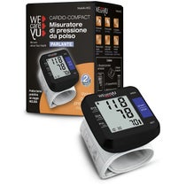 Monitor de presión arterial de muñeca parlante cardio-compacto Wecareyu-2