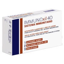Immunoxil 40 Sistema Inmunológico 40 Comprimidos Masticables-1