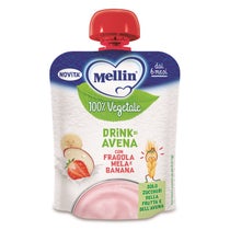 Mellin Drink Avoine 100% Végétale À La Fraise Pour Bébé 6 Mois + 90g-1
