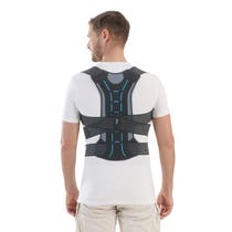 Soporte de columna postural para espalda gris tamaño pequeño PPS-DSO-1