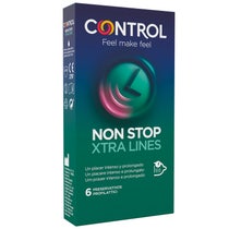 Control No Stop Xtra Lines 6 Préservatifs-1