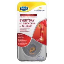 Plantilla Scholl In-Balance Everyday para aliviar el dolor de rodilla a talón, talla grande-2