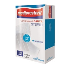 Medipresteril Gasas Esteriles Comprimidos 18x40 12 Piezas-1