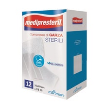 Medipresteril Gasa Comprimida 12/8 Fu 36X40cm 12 Piezas-1