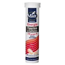 Matt Wellness Energy Taurine & Caféine 20 Comprimés-1