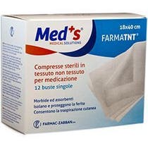 Meds Gasa Comprimida Tela No Tejida 18x40cm 12 Piezas-1