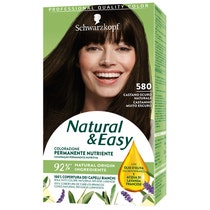Schwarzkopf Natural &Easy Permanent Hair Color 580 Dark Brown-1