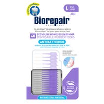 Biorepair Soft Pick Limpiatubos de goma grandes 40 piezas-1