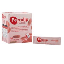 Ferrolip Forte 30 paquets de sticks de 1,8 g saveur citron-1