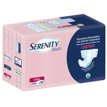 Serenity Classic Ultra Pannolone A Mutandina Aloe Taglia Large 30 Pezzi-1