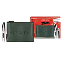 L'Oreal Paris L'Atelier Kit Bambi Mascara + Mini Size Black Pencil-1