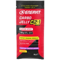 Enervit Carbo Jelly C2:1 Pro Energy Jelly 50g Tropical Fruits Flavor-1