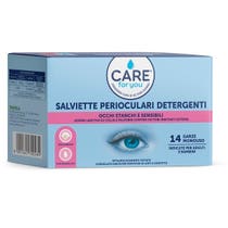 Care For You Lingettes Nettoyantes Périoculaires Tableau 14 Gazes Jetables-1