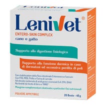 Lenivet Entero Skin Complex Alimento Complementario para Perros/Gatos 20 Sobres-2
