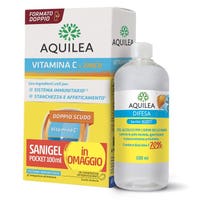 Aquilea Vitamine C + Zinc 28 Comprimés Effervescents + Sanigel Pocket 100 ml-2