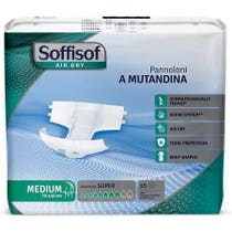 Couches-culottes Soffisof Air Dry Taille Super Moyenne 15 Pièces-2