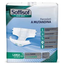 Soffisof Pañal Air Dry Super Panty Talla L 15 Piezas-1