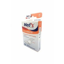 Med's Patch Strips Tissu non tissé délicat Grand 12 pièces-1